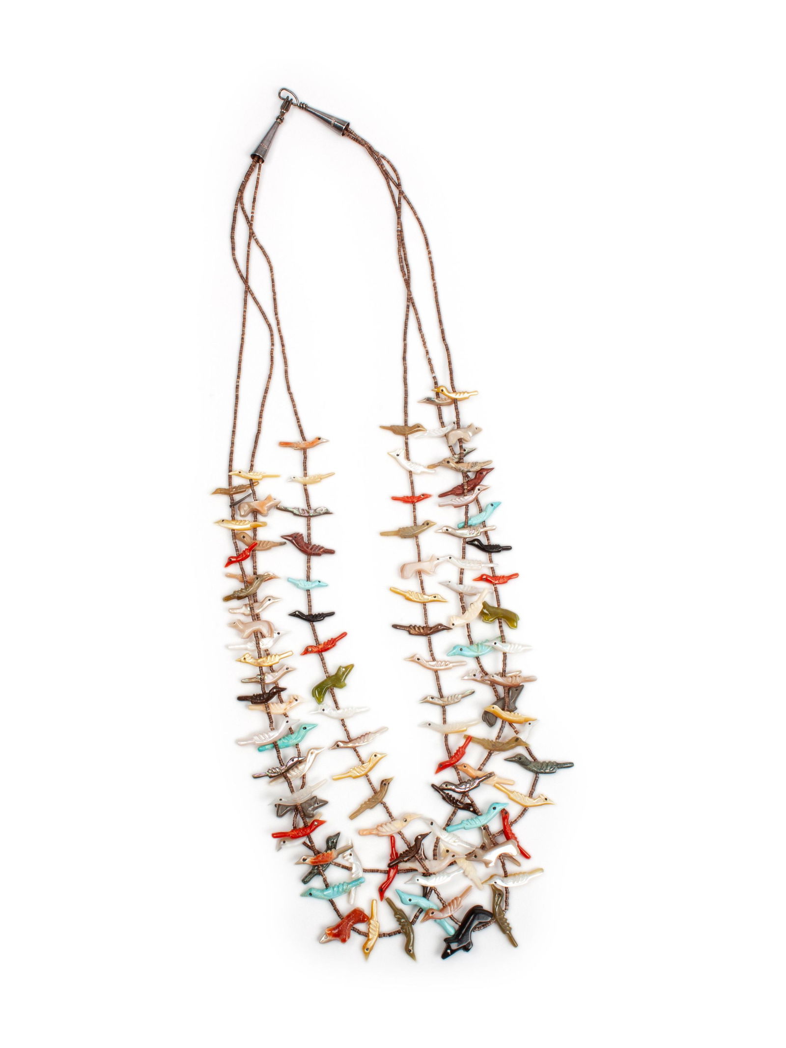 Lavina Tsikewa  (Zuni, 20th Century) Multi-Strand (1 of 2)