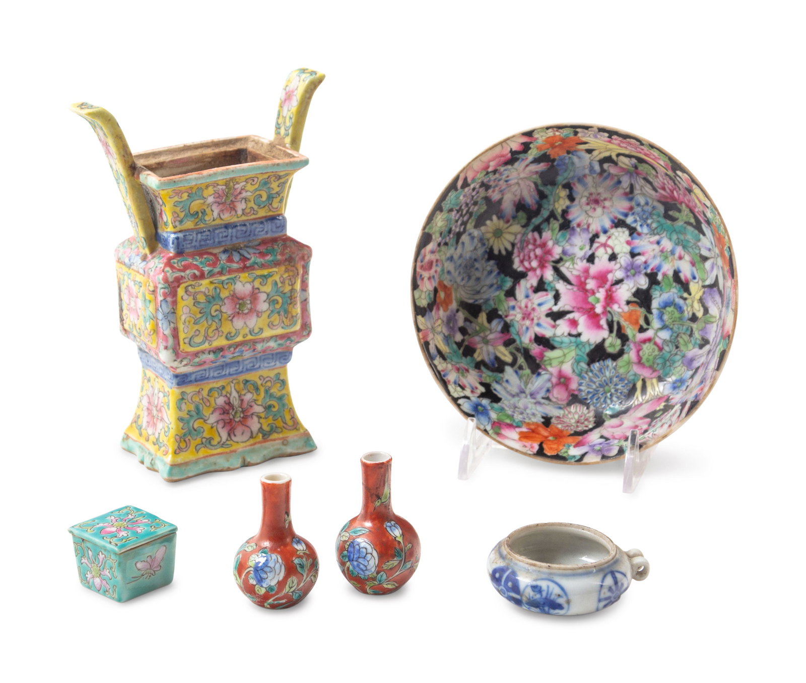 Six Chinese Porcelain Articles (1 of 1)