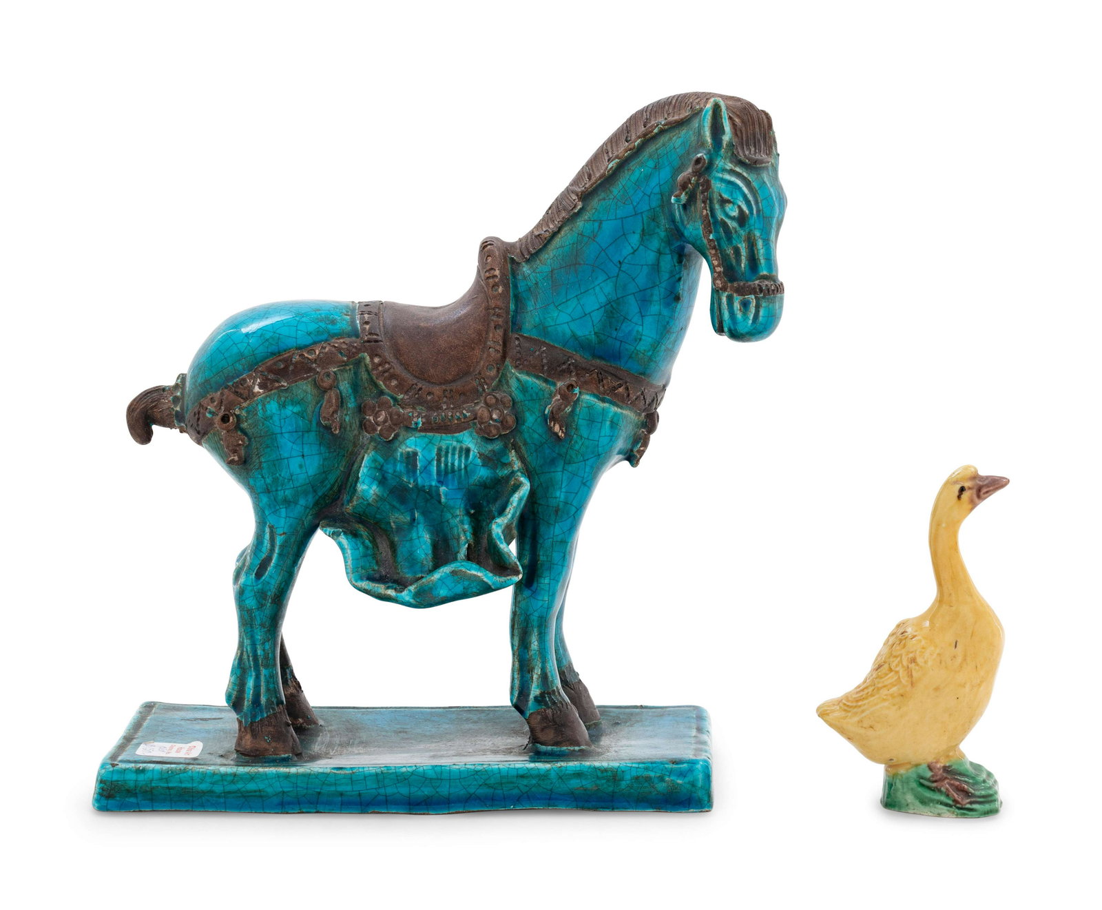 Two Chinese Porcelain Figures of Animals (1 of 2)