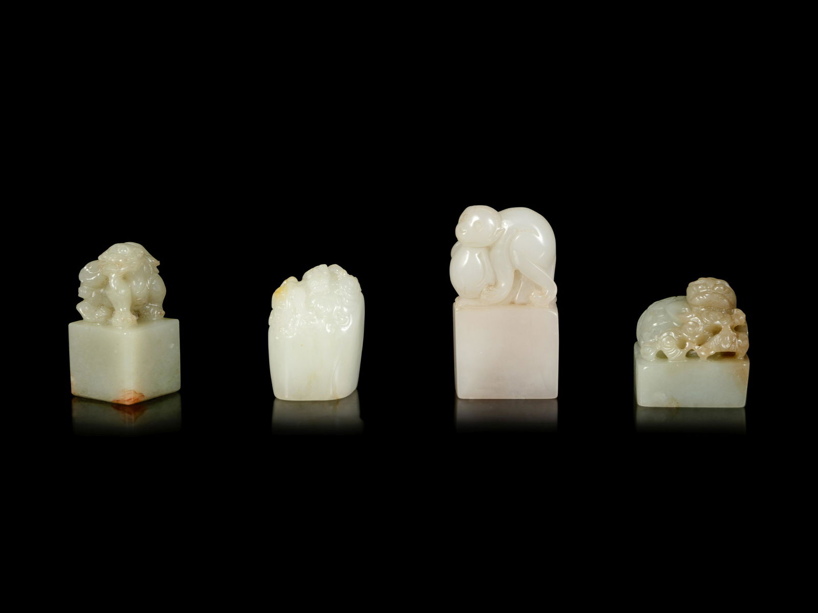 Four Chinese Jade Seals (1 of 4)