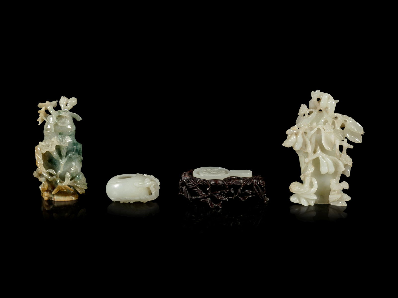 Four Chinese Jade and Hardstone Scholar's Objects (1 of 5)