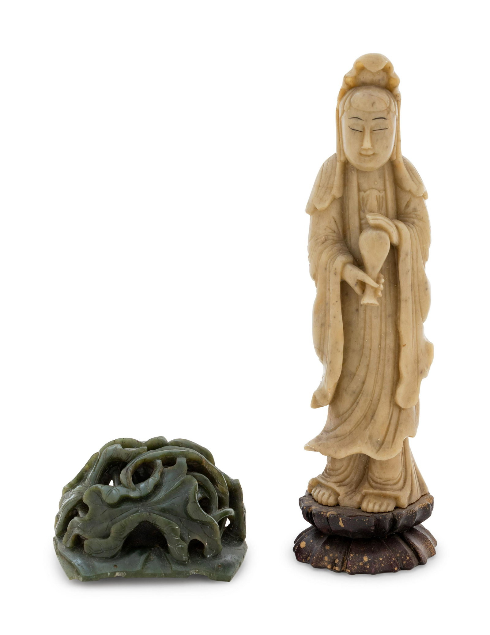 Two Chinese Hardstone Articles (1 of 3)