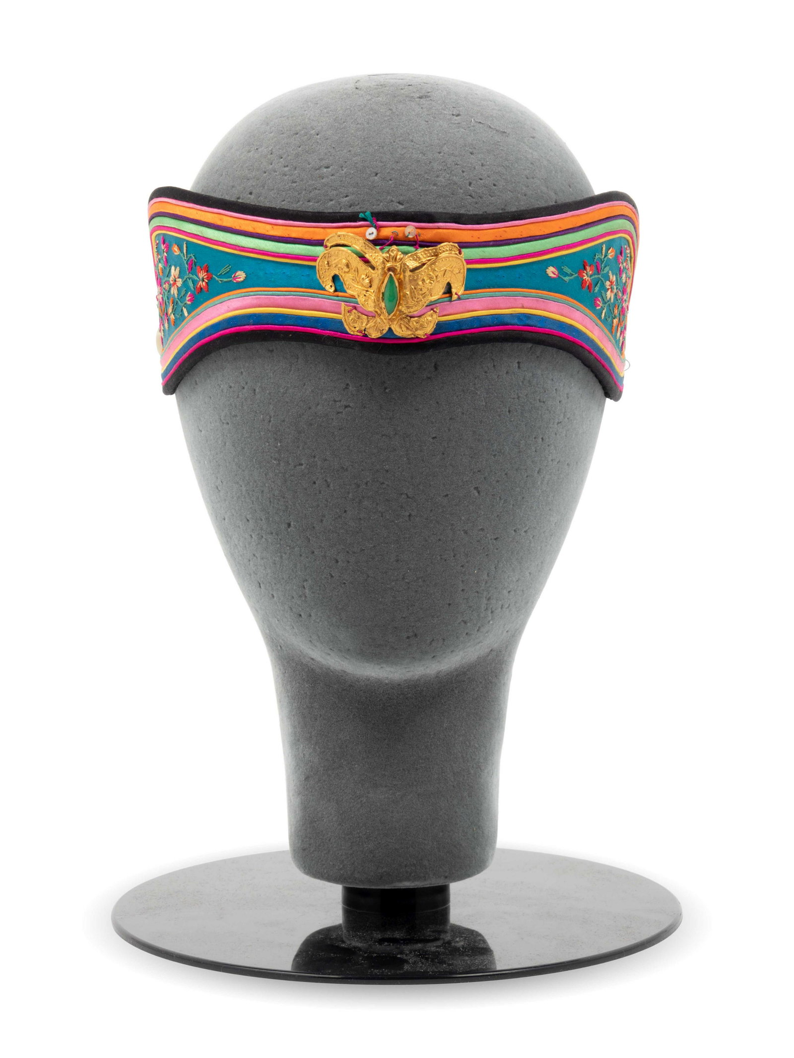 Two Chinese Metal Headpieces (1 of 5)