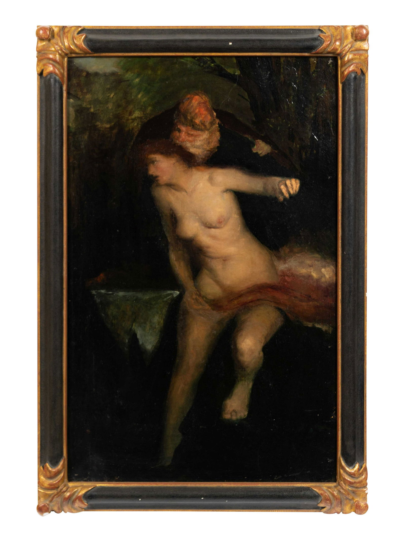 Dutch School, 18th Century: Dutch School, 18th Century Untitled oil on canvas 31 1/2 x 20 1/2 inches.