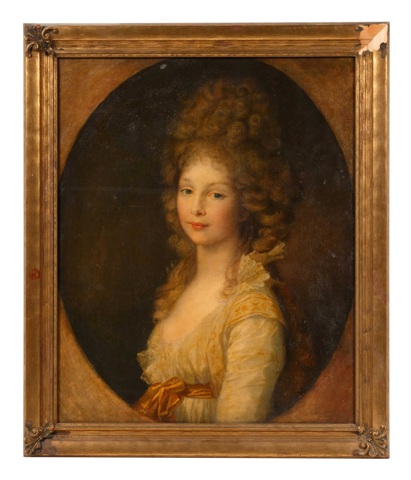 Continental School, 19th Century: Continental School, 19th Century Portraits (three works) oil on board Largest example: 21 1/2 x 17 1/2 inches (sight). Property from a Private Collector, Chicago, Illinois