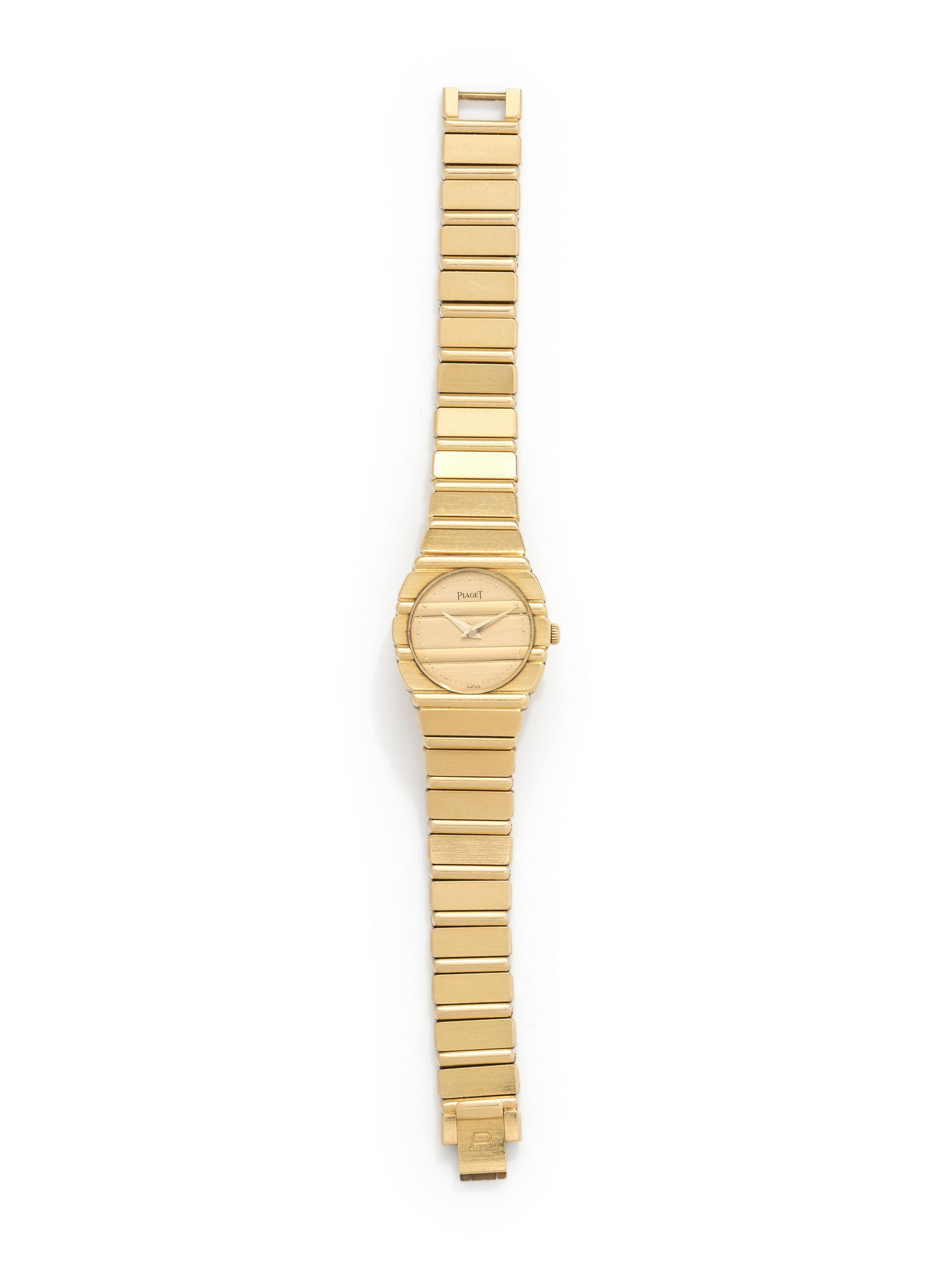 PIAGET, 18K YELLOW GOLD 'POLO' WRISTWATCH (1 of 3)