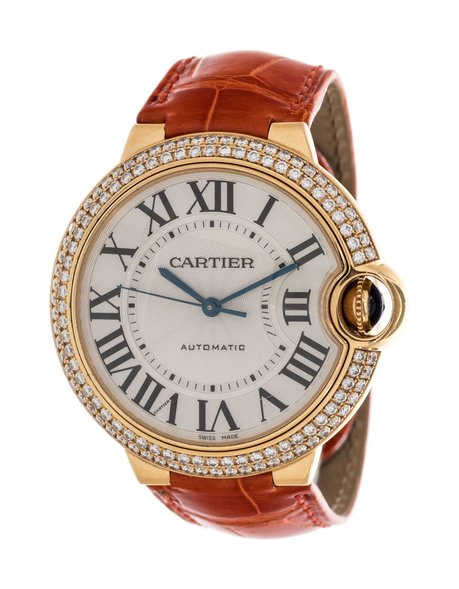 CARTIER, 18K YELLOW GOLD AND DIAMOND 'BALLON BLEU' (1 of 2)