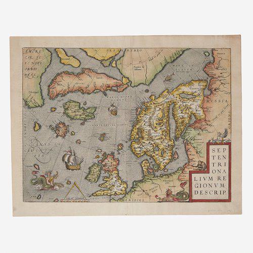 [Maps & Atlases] [North Atlantic] Ortelius, Abraham, (1 of 1)
