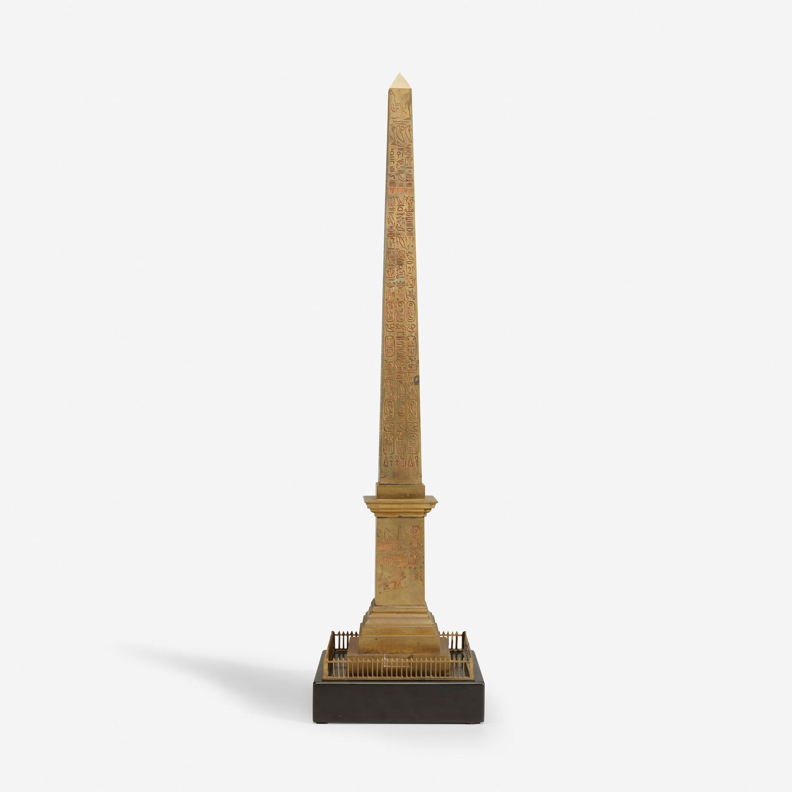 A French Grand Tour gilt-bronze model of the Luxor (1 of 7)