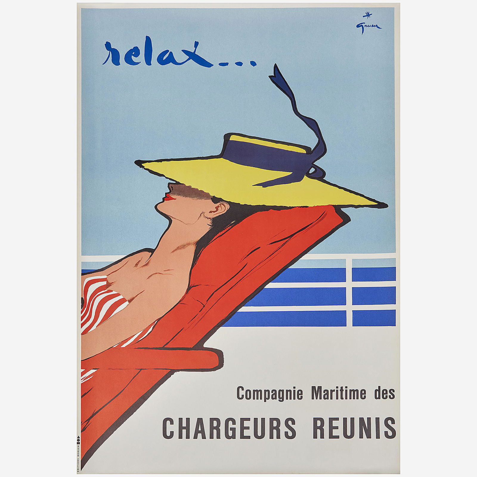 [Posters] [France] Gruau, (René), Relax... Compagnie (1 of 1)