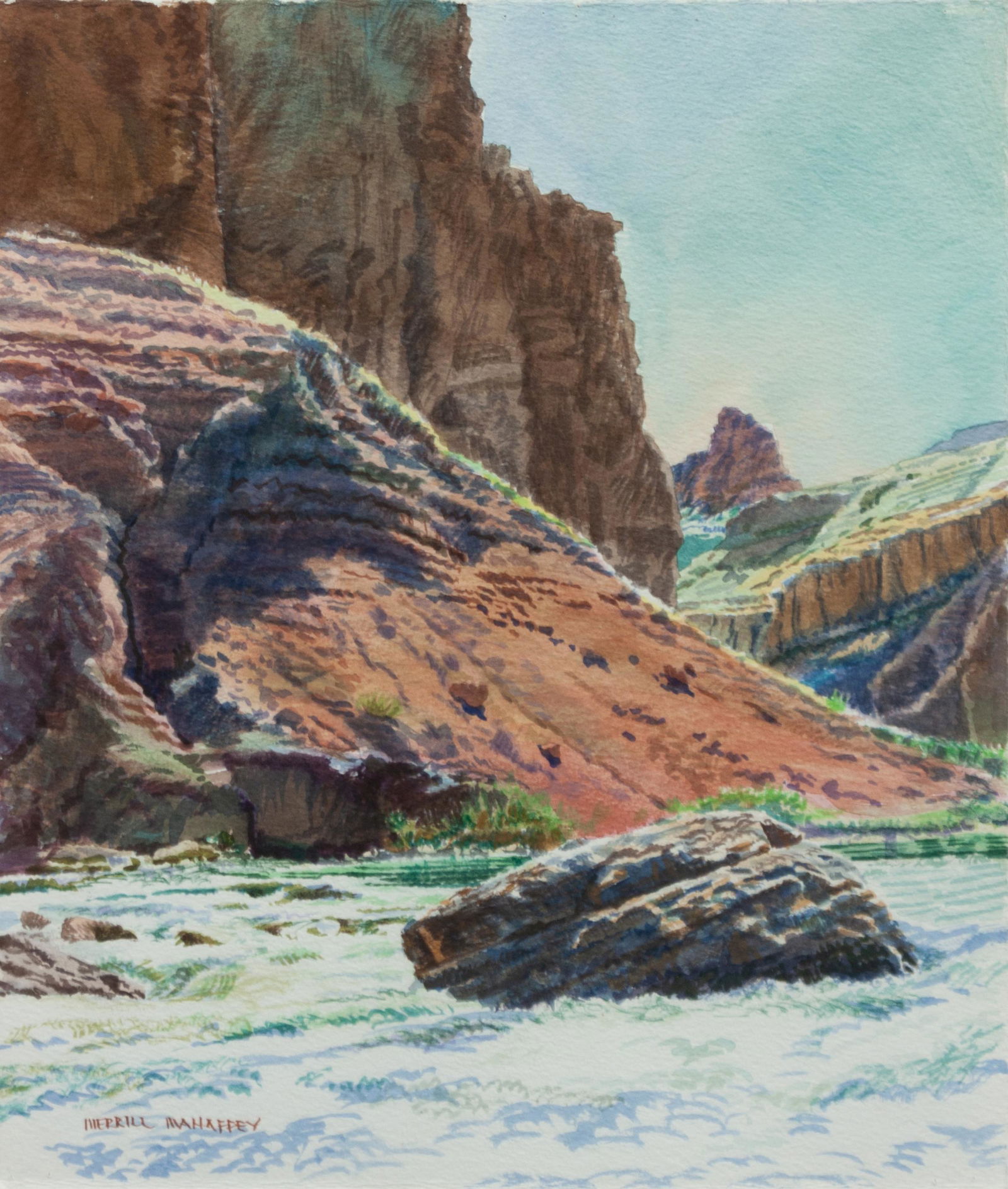 Merrill Mahaffey (American, b. 1937) Hance Rapids (1 of 3)