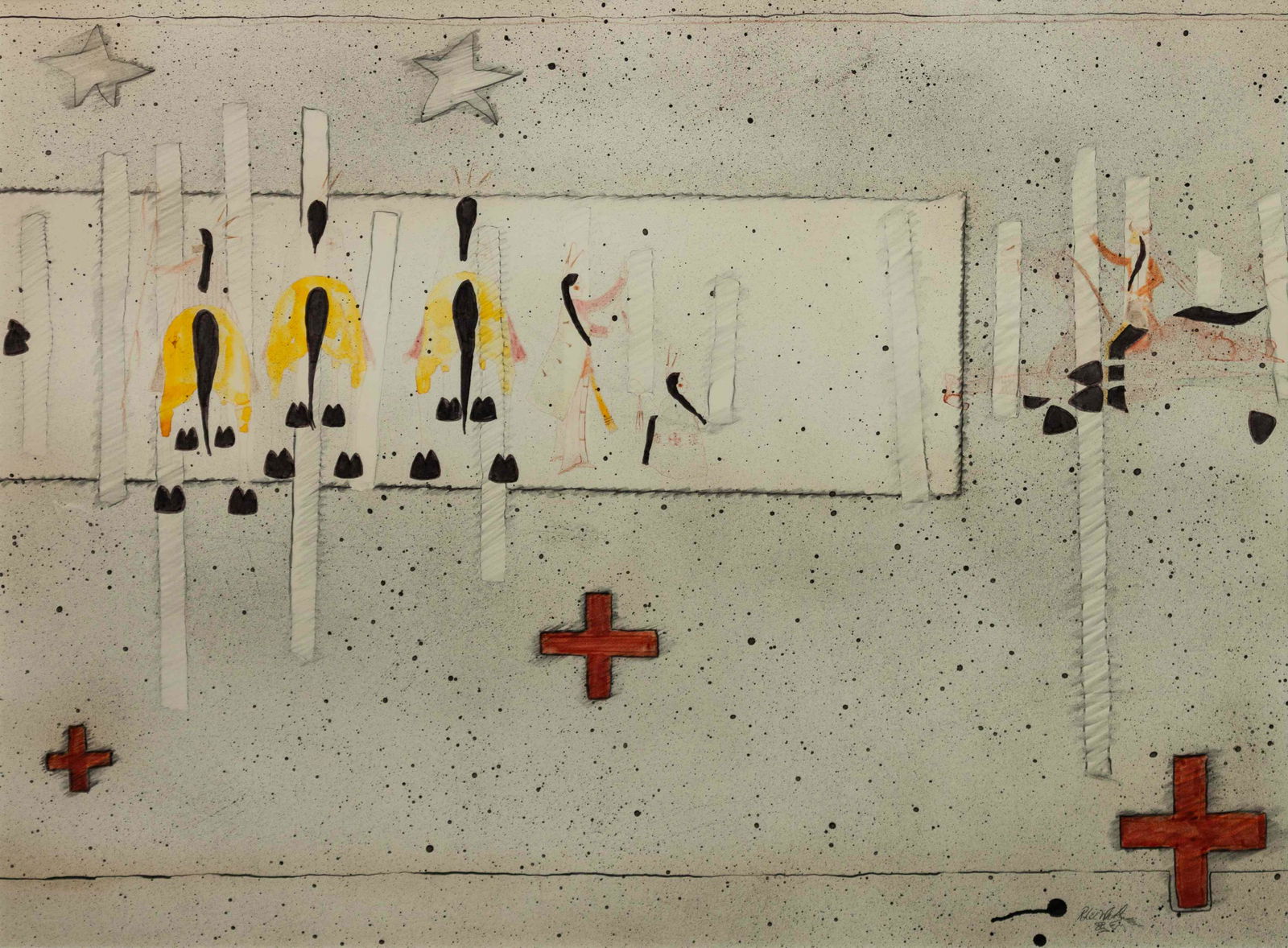 Randy Lee White (American, b. 1951) Says Hello (1 of 3)