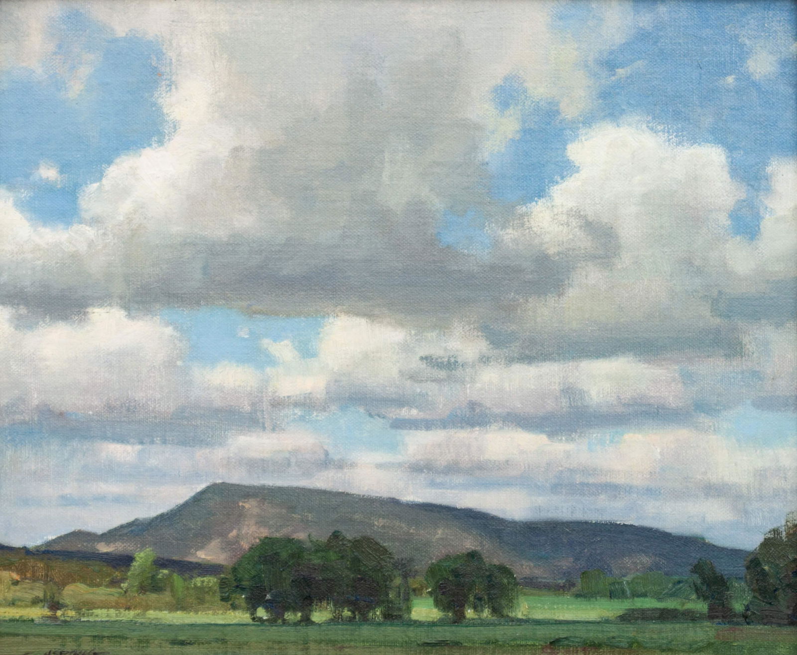 Clyde Aspevig (American, b. 1951) Clouds (Forbes: Clyde Aspevig (American, b. 1951) Clouds (Forbes Trinchera Ranch- Colorado) oil on board signed C. Aspevig (lower left) 10 x 12 inches Provenance: Trailside Galleries, Jackson, Wyoming