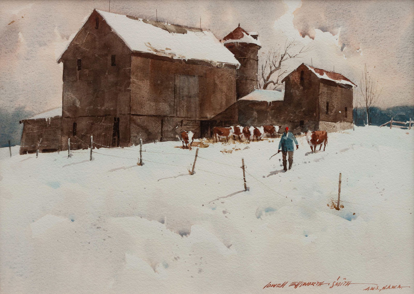 Lowell Ellsworth Smith (American, 1924-2008) An Ohio (1 of 3)