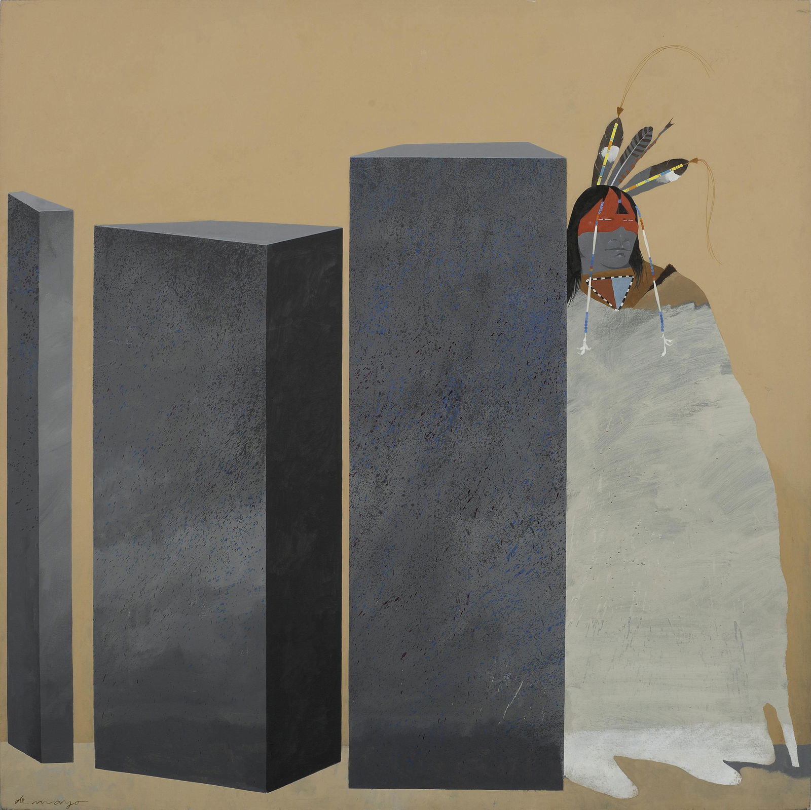 Louis de Mayo (American, 1926-2016) Standing Indian (1 of 1)