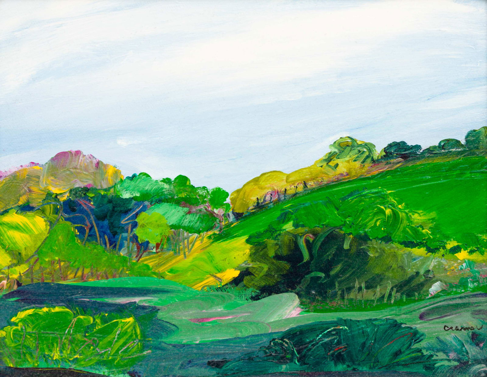 Frances Gottlieb and Patti Cramer (20th Century) Red (1 of 4)