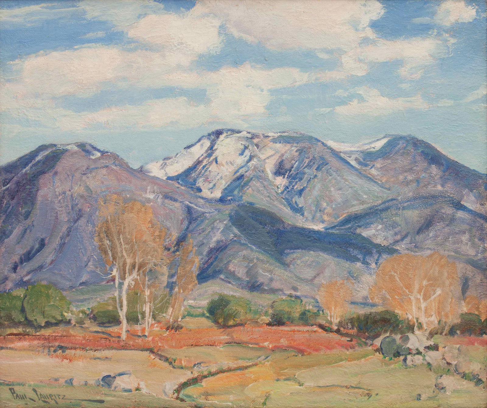 Paul Lauritz (American, 1889-1975) Mountain Landscape (1 of 3)
