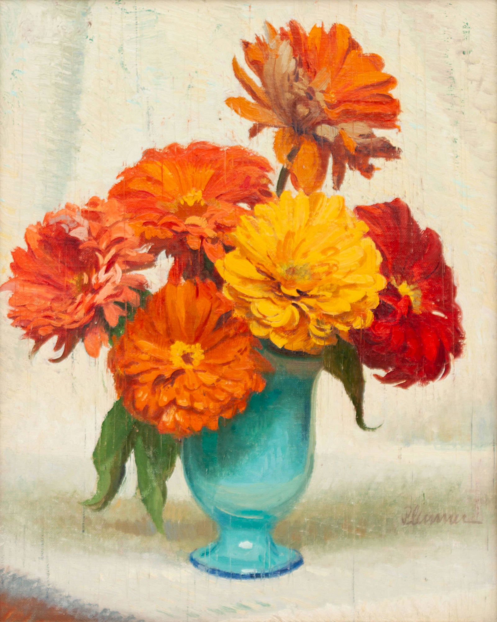 Ogden Pleissner (American, 1905-1983) Still Life with (1 of 3)