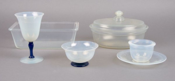 A Collection of American Opalescent Glass Articles