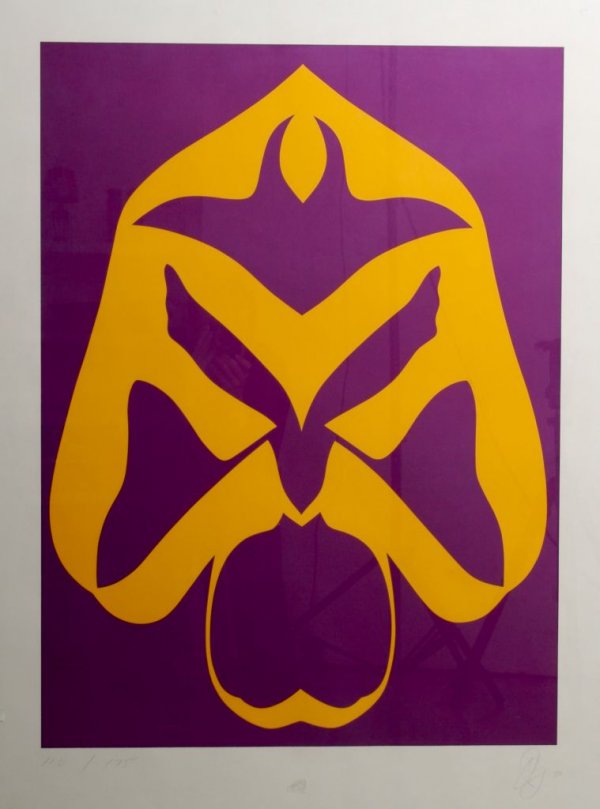 Jack Youngerman, (American, b. 1926), Untitled: Jack Youngerman (American, b. 1926) Untitled color screenprint edition 110/175, initialed "JY '70" (lower right) 34 3/4 x 25 3/4 inches.