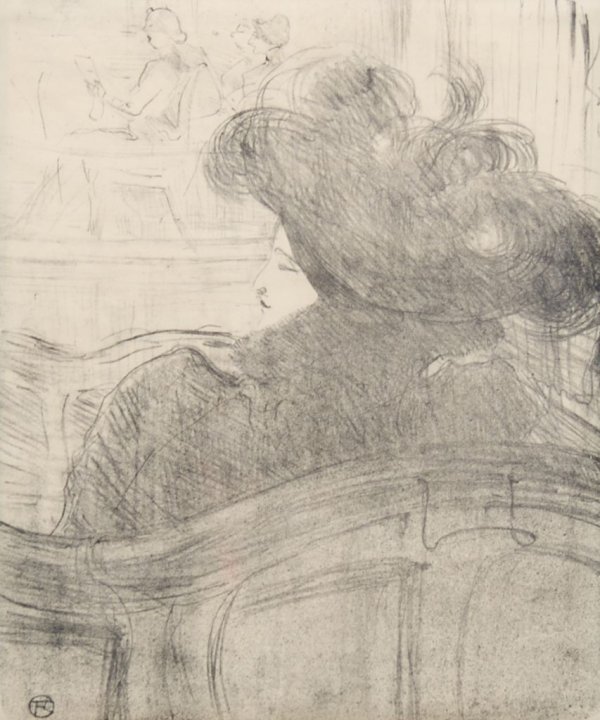 Henri de Toulouse-Lautrec, (French, 1864-1901), Wo