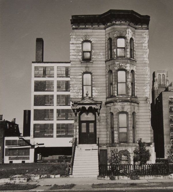 Walker Evans, (American, 1903-1975), Chicago South Side: Walker Evans (American, 1903-1975) Chicago South Side gelatin silver print edition 5/5, titled and stamped (on the verso) 7 1/2 x 6 3/8 inches.