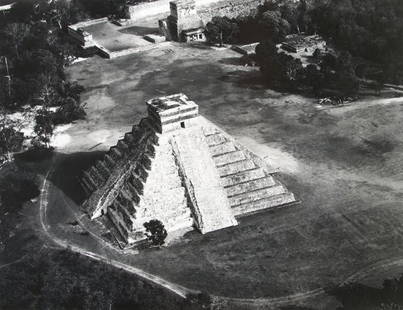 Marilyn Bridges, (American, b. 1948), Chichen Itza, Yuc: Marilyn Bridges (American, b. 1948) Chichen Itza, Yucatan, 1982 gelatin silver print signed, titled and dated in pencil (on the verso) 10 x 13 1/4 inches.