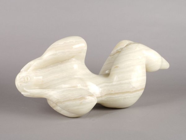 Erwin Binder, (American, b. 1924), Nude: Erwin Binder (American, b. 1924) Nude marble Height 31 inches.