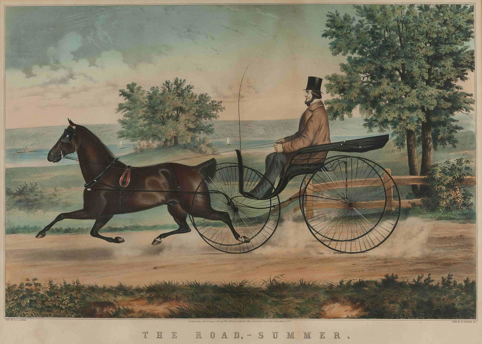 CURRIER and IVES, publishers -- after Robert A. Clarke (1 of 1)