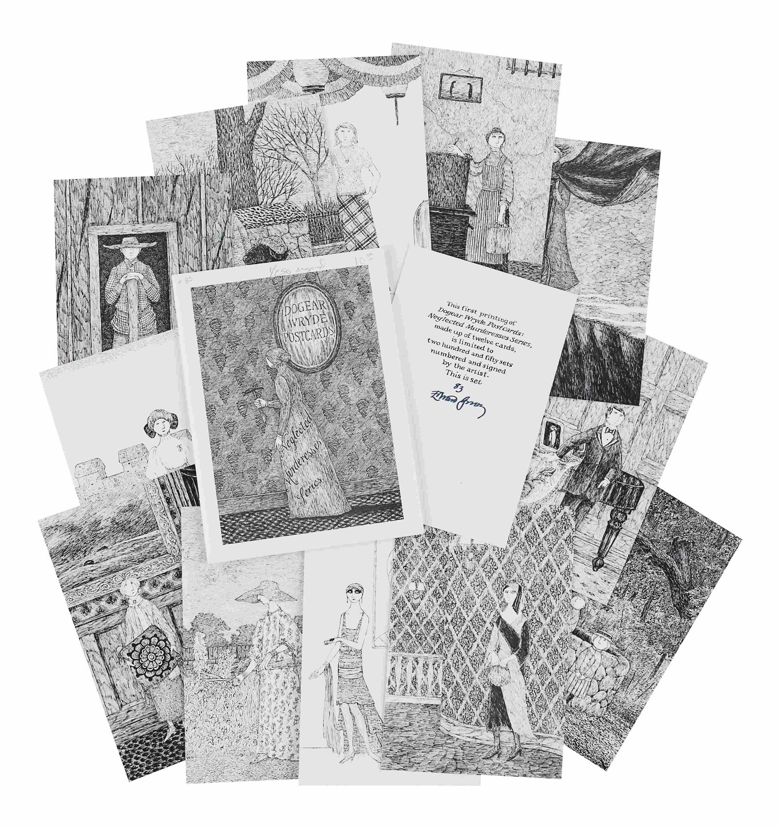 GOREY, Edward (1925-2000).  Dogear Wryde (1 of 3)