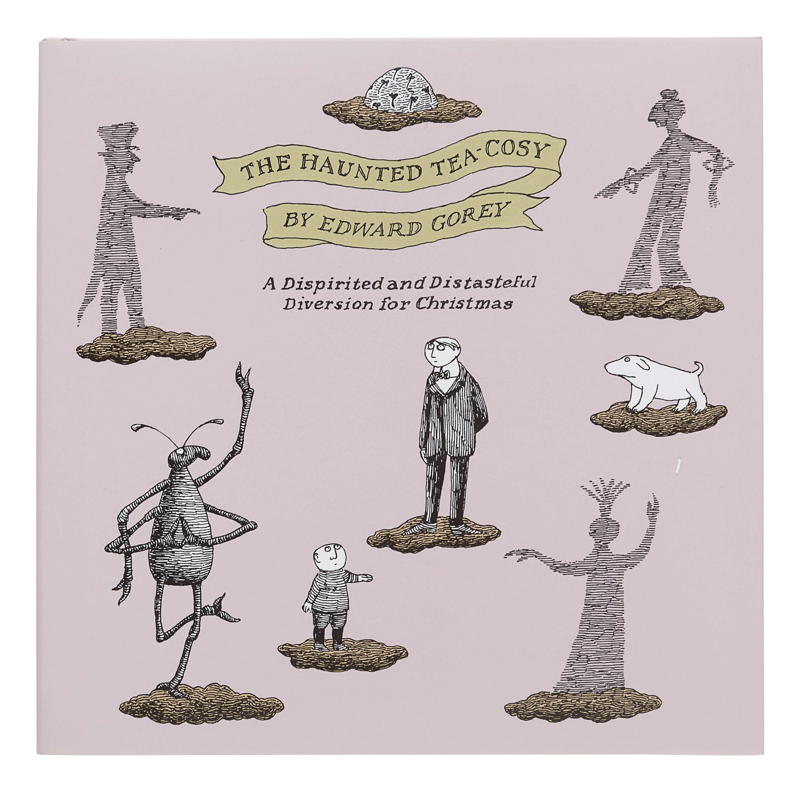 GOREY, Edward (1995-2000). The Haunted Tea-Cosy.: GOREY, Edward (1995-2000). The Haunted Tea-Cosy. New York: Harcourt, Brace & Co., 1997. Square 8vo. Illustrated. Original pictorial boards; original pictorial dust jacket (price-clipped);
