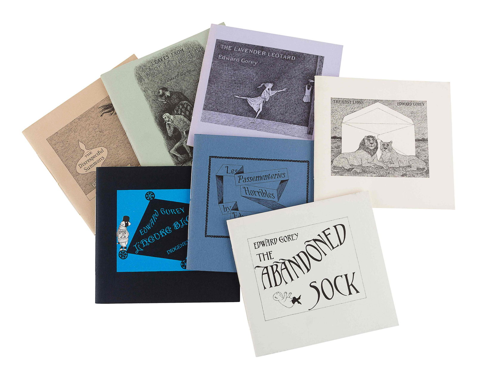 GOREY, Edward (1925-2000). The Fantod Works. Zurich: (1 of 10)