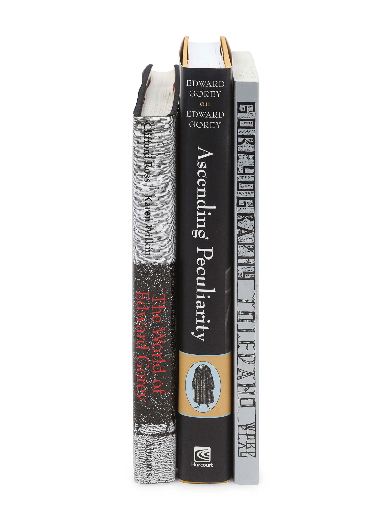 [GOREY - BIBLIOGRAPHY]. A group of 3 works, comprising:: [GOREY - BIBLIOGRAPHY]. A group of 3 works, comprising: ROSS, Clifford & Karen WILKIN. The World of Edward Gorey. New York: Harry N. Abrams, 1996. Illustrated. Original cloth; original pictoria