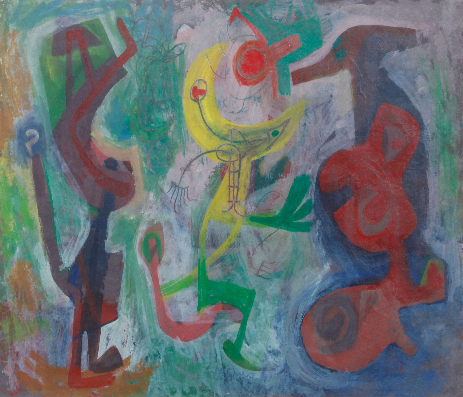 William Fett (American, 1918-2006) Spring Fever (1 of 2)