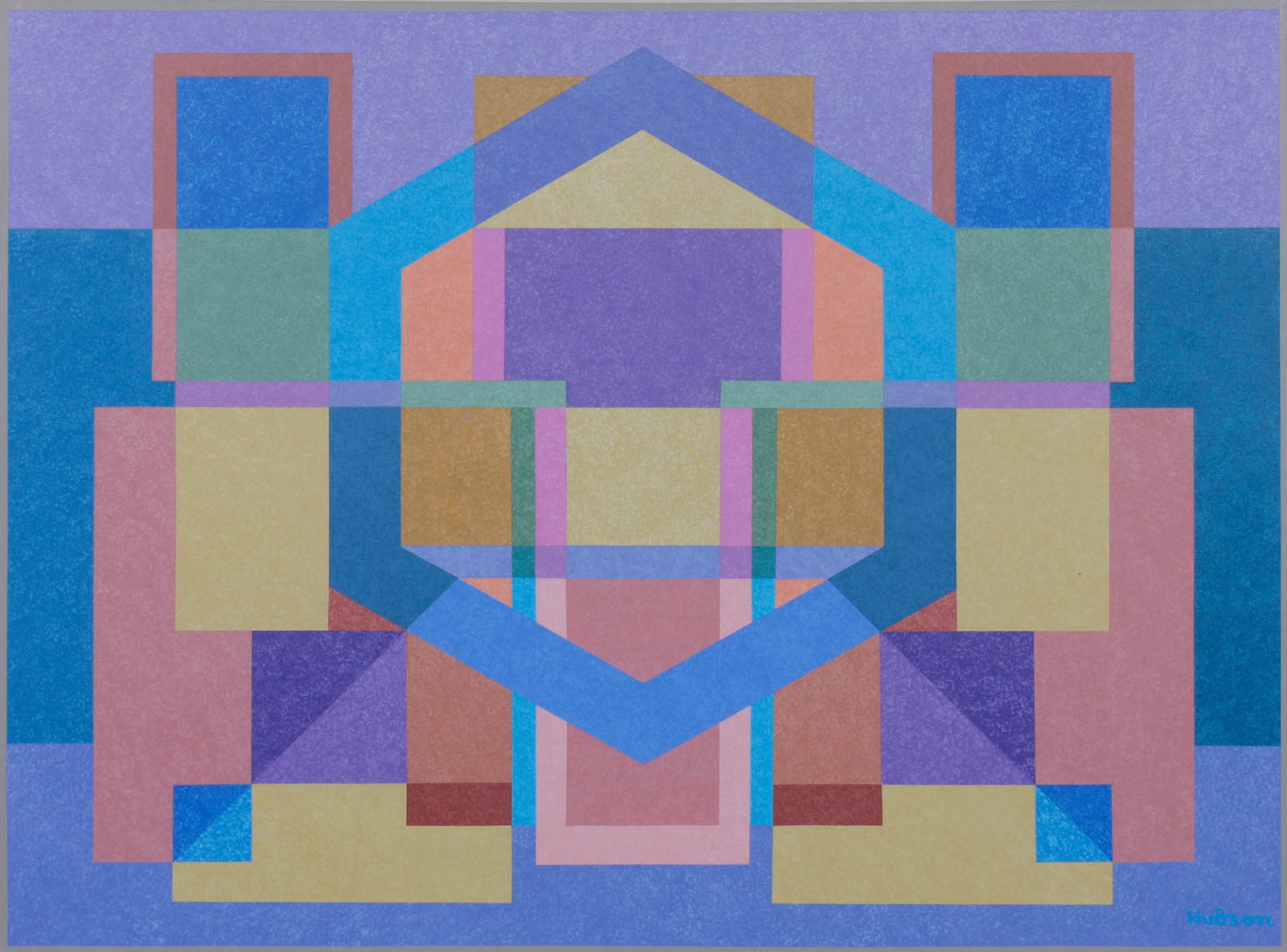 Kenneth Hudson (American, 1903-1989) Optical Geometric (1 of 2)