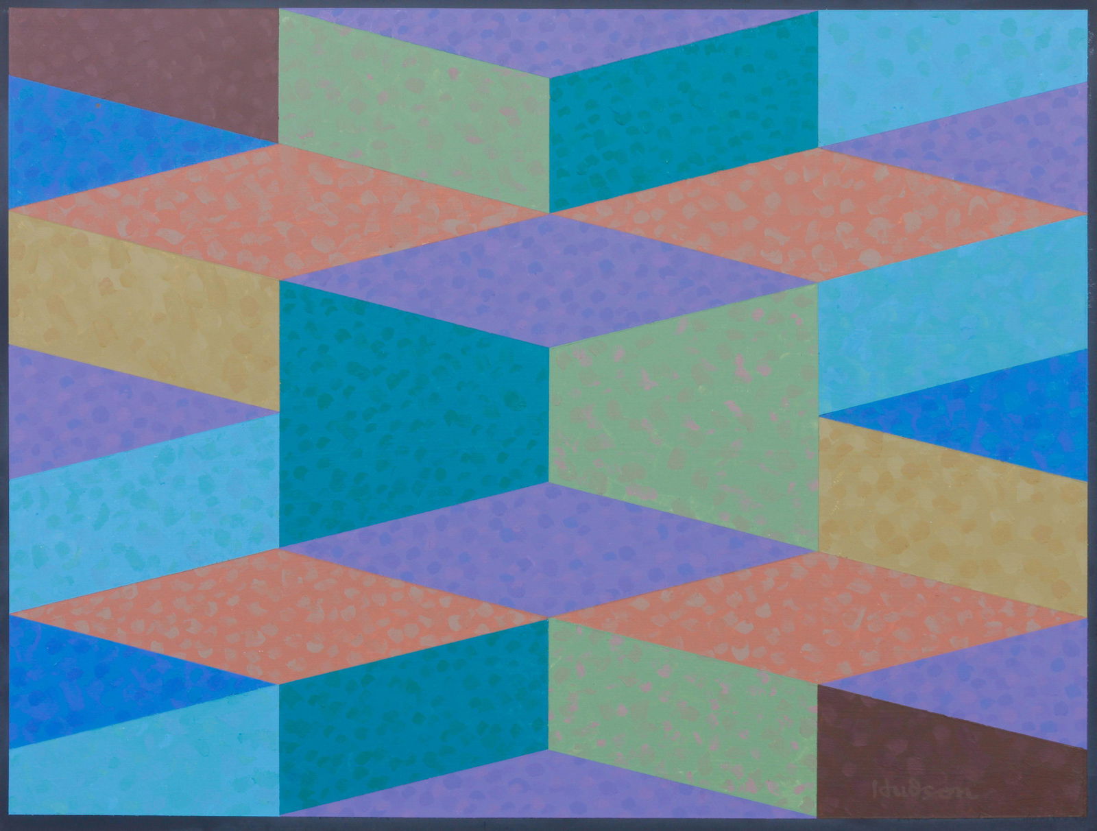 Kenneth Hudson (American, 1903-1989) Study for Diamond, (1 of 2)