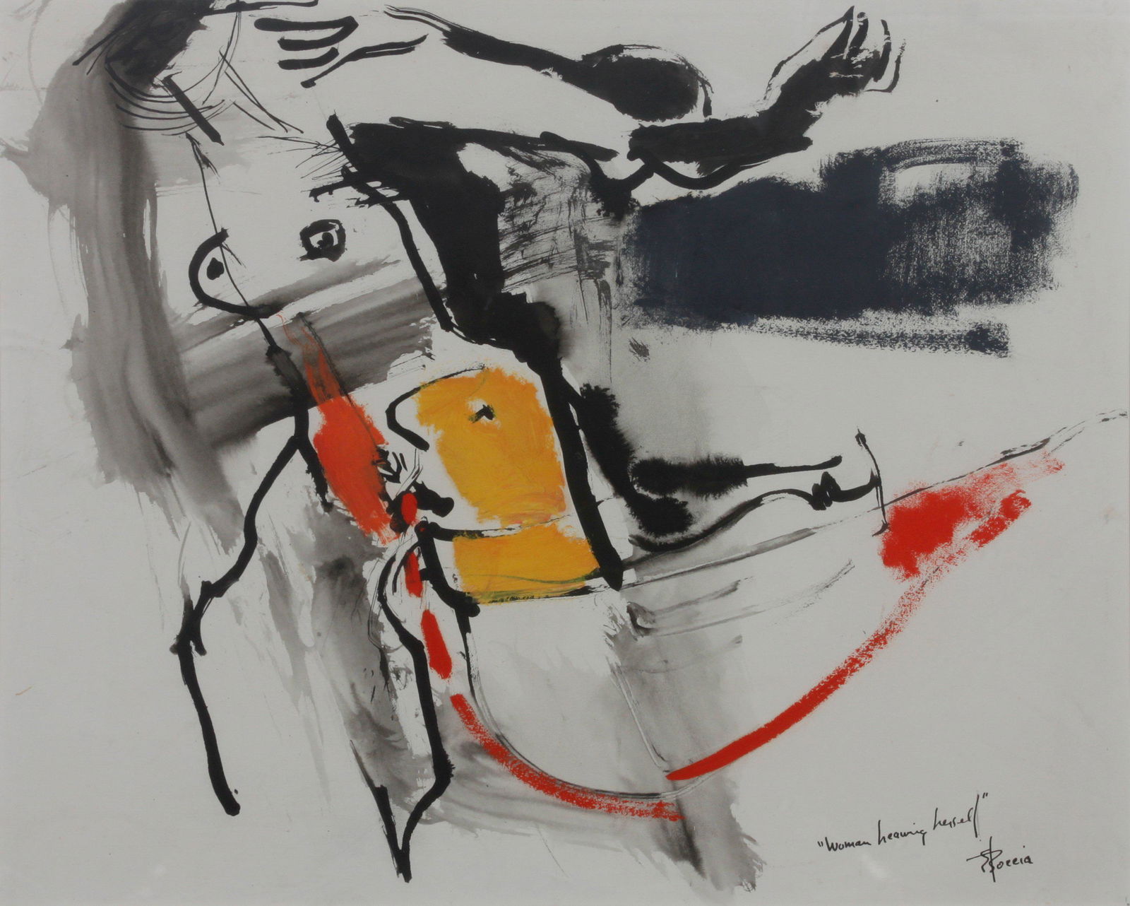 Edward Boccia (American, 1921-2012) Woman Leaving (1 of 1)