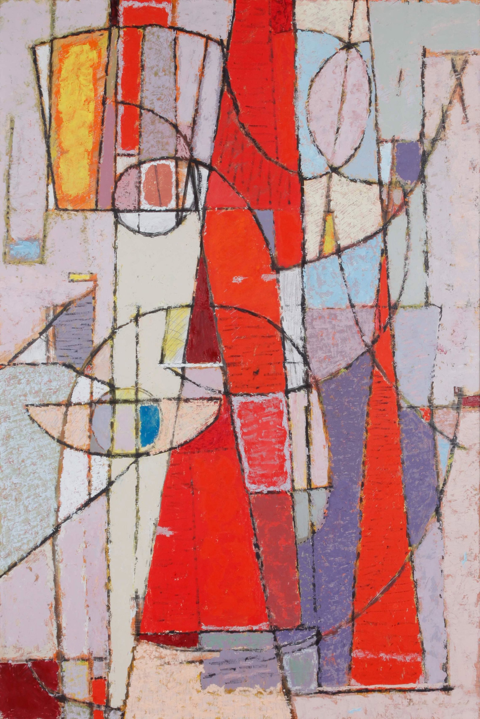 Frederick Conway (American, 1900-1973) Red Form, 1956 (1 of 2)