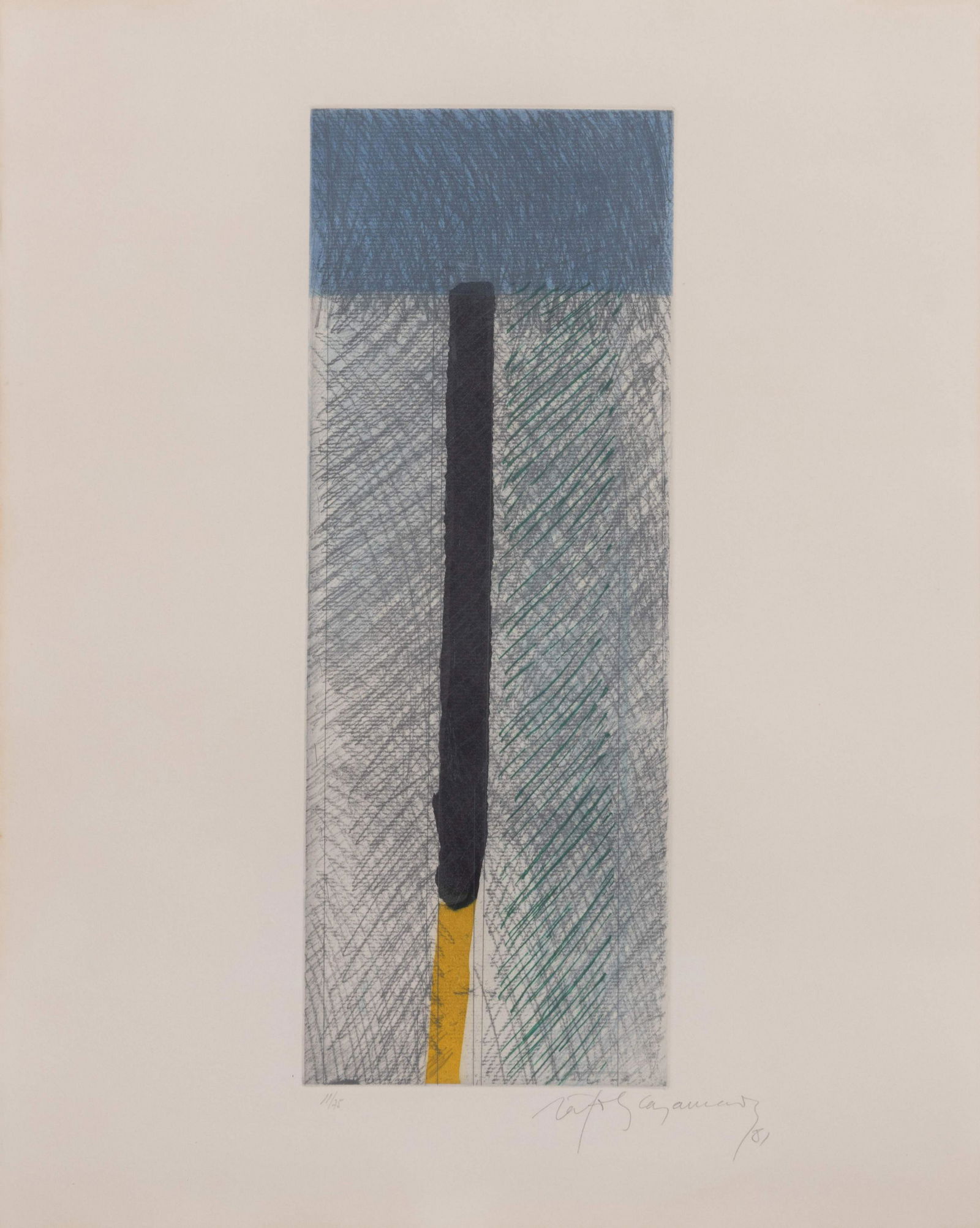 Albert Rafols-Casamada (Spanish, 1923-2009) Barcelona (1 of 5)