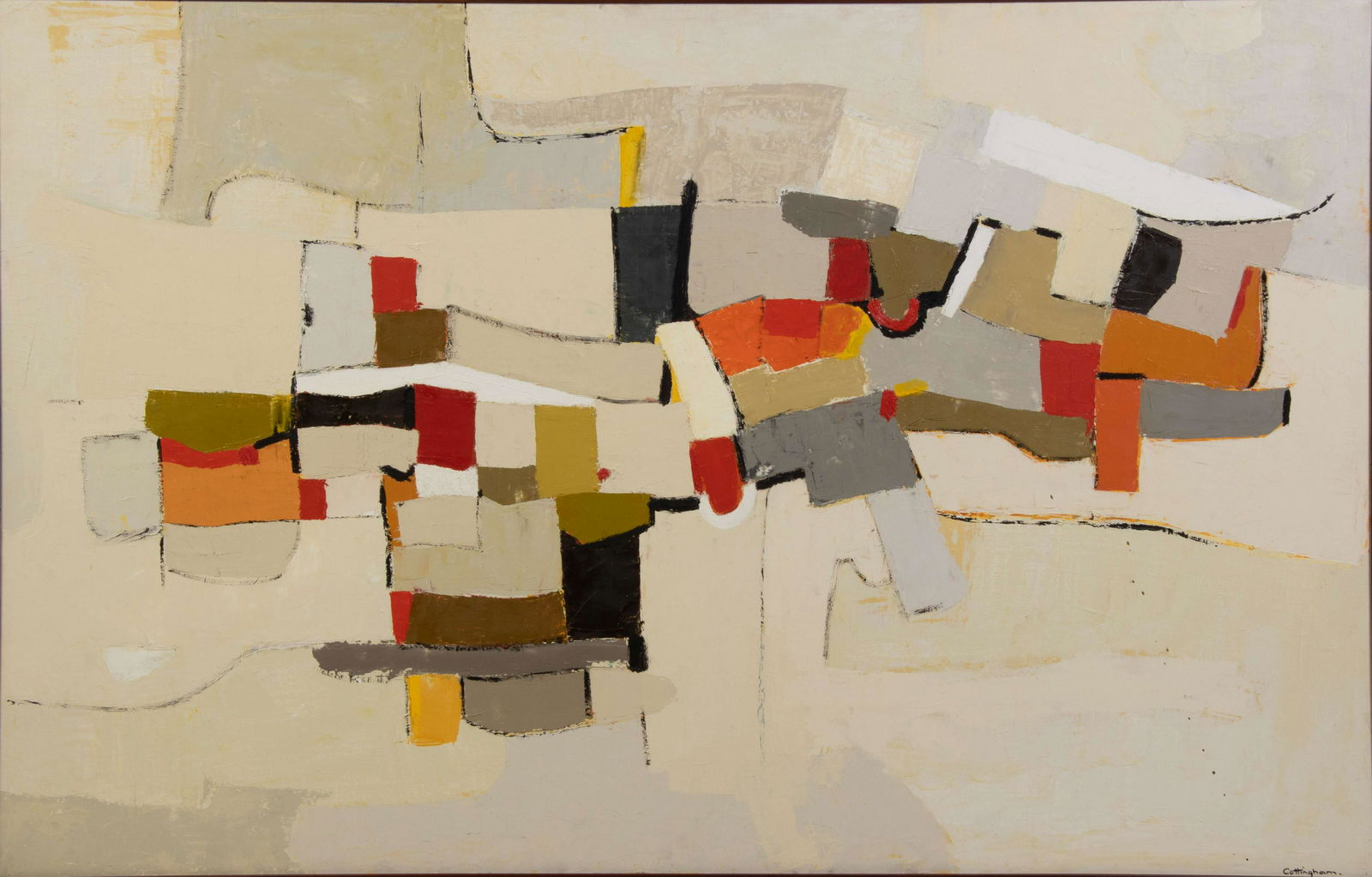 Gail Cottingham (20th/21st century) Untitled (1 of 5)