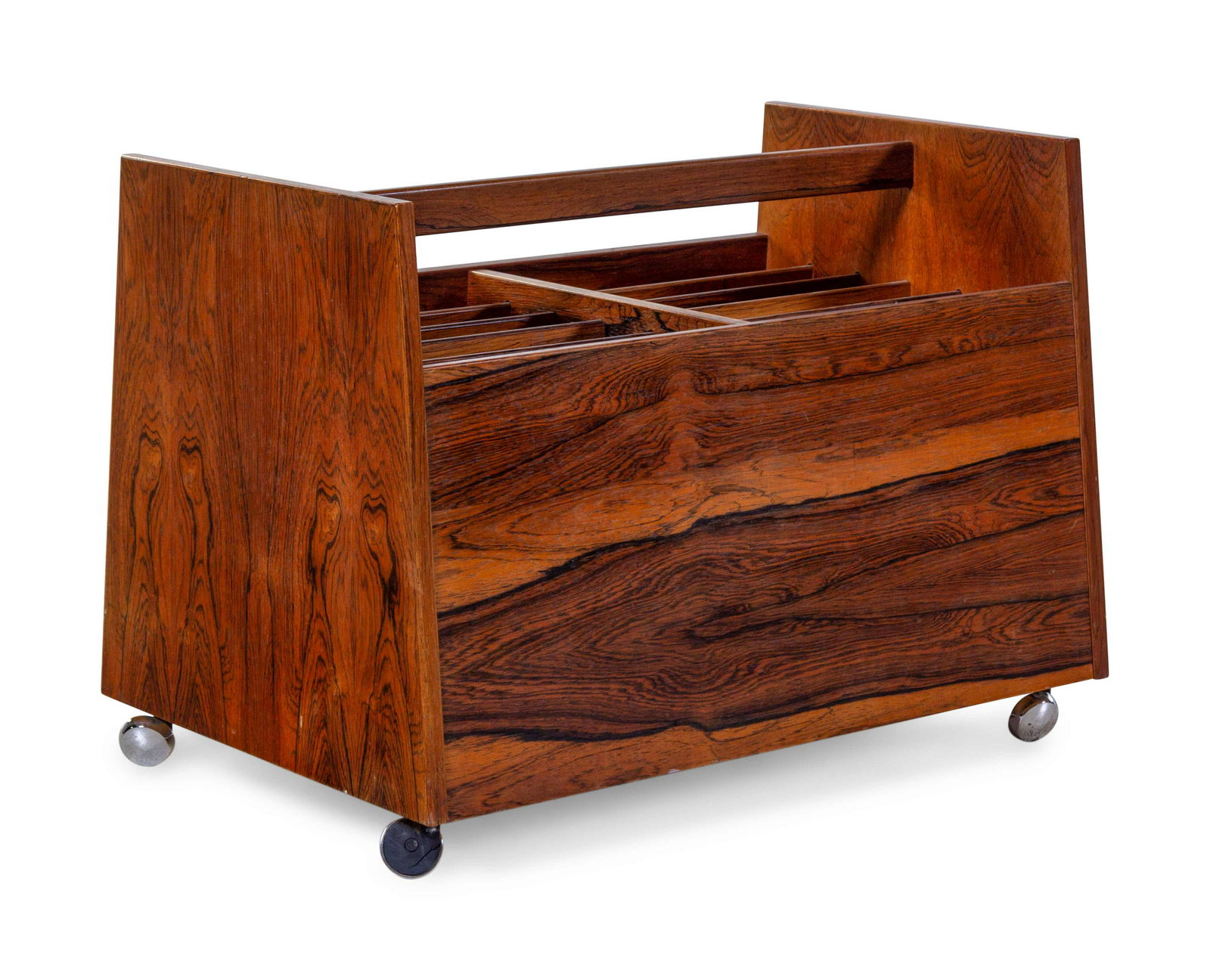 Rolf Hesland 20th Century Magazine Rack, c. (1 of 3)