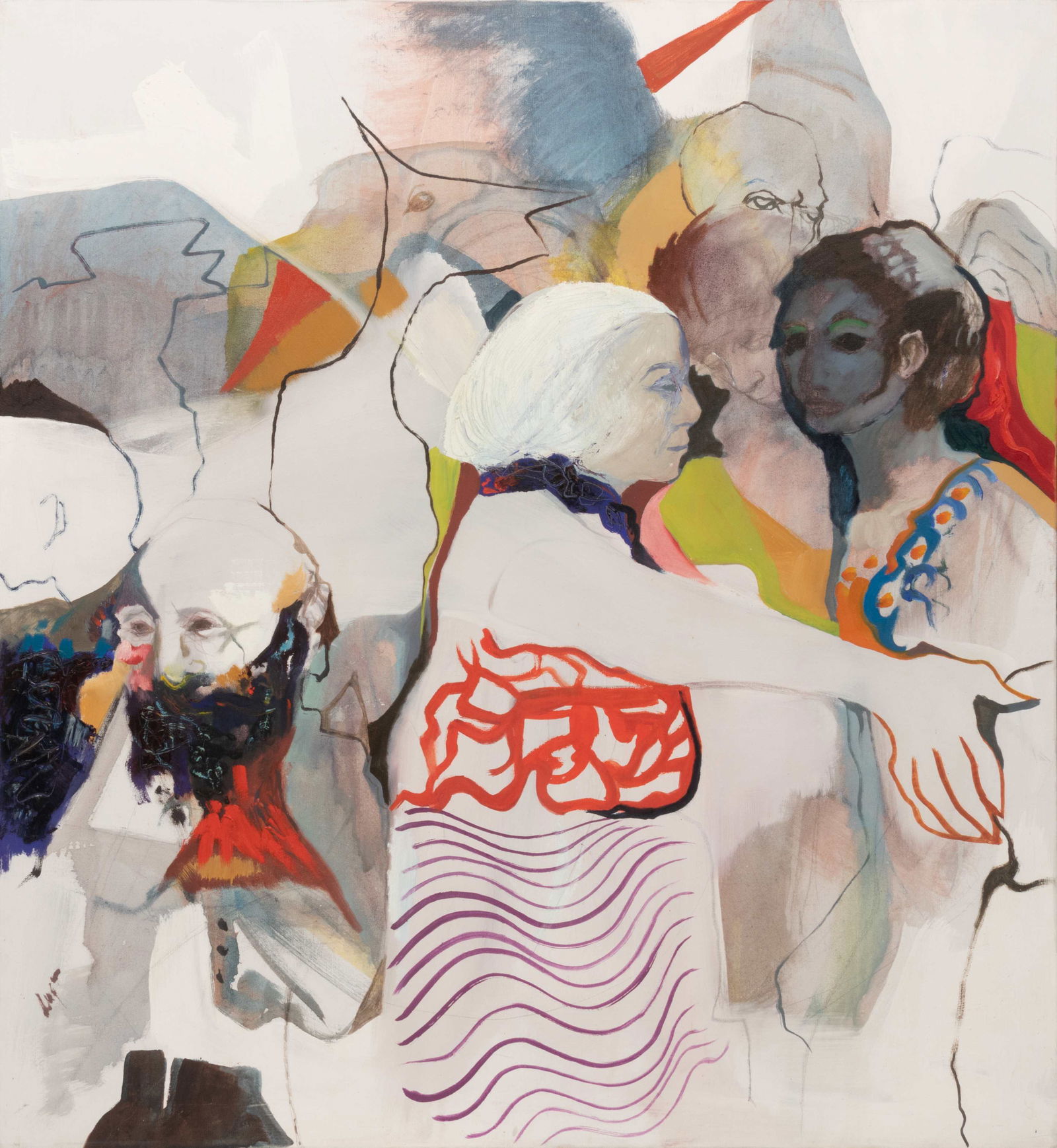 Gloria Dugan (American, 20th/21st century) At the (1 of 4)