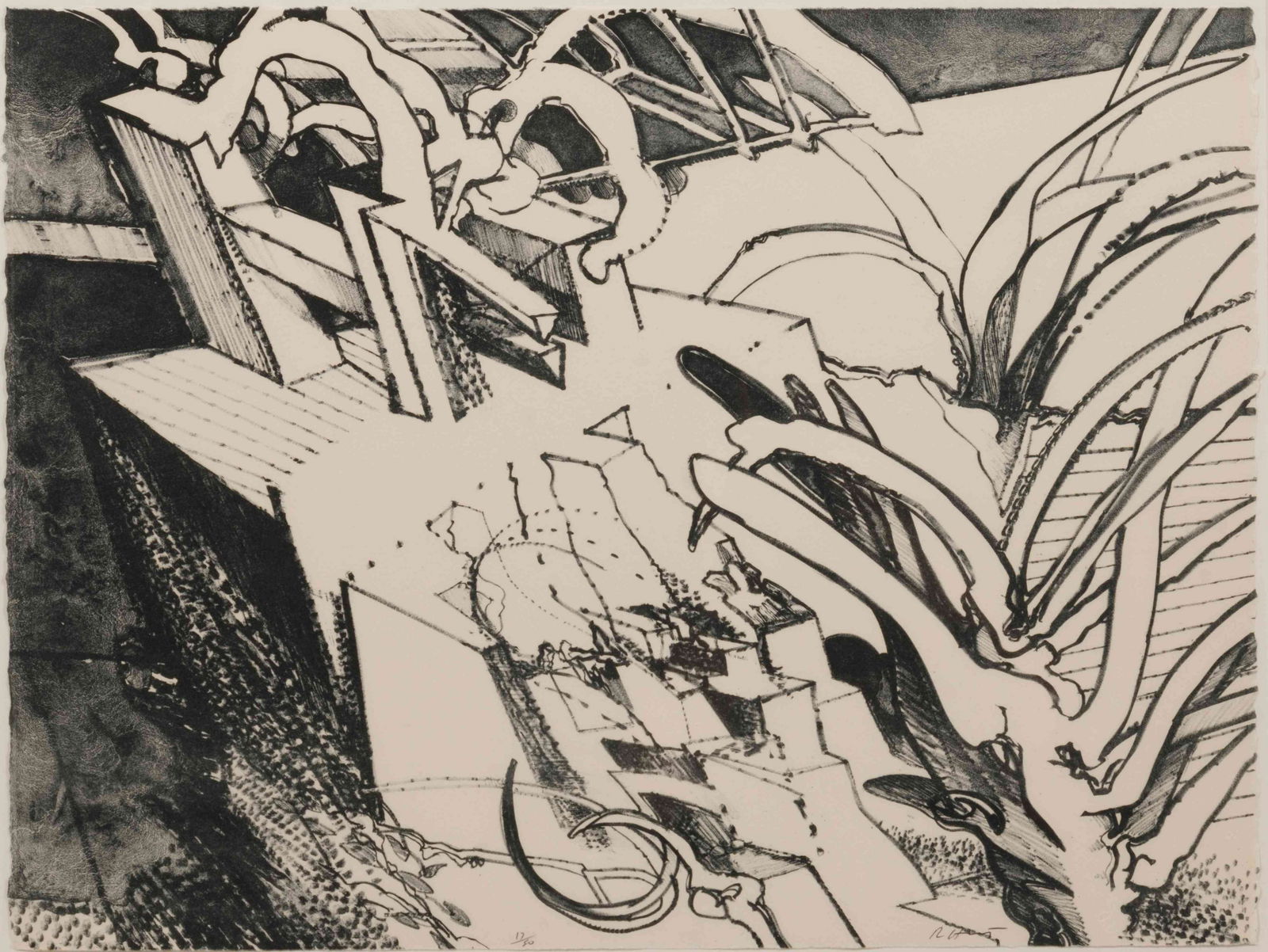 Richard Hunt (American, b. 1935) Untitled (1 of 6)