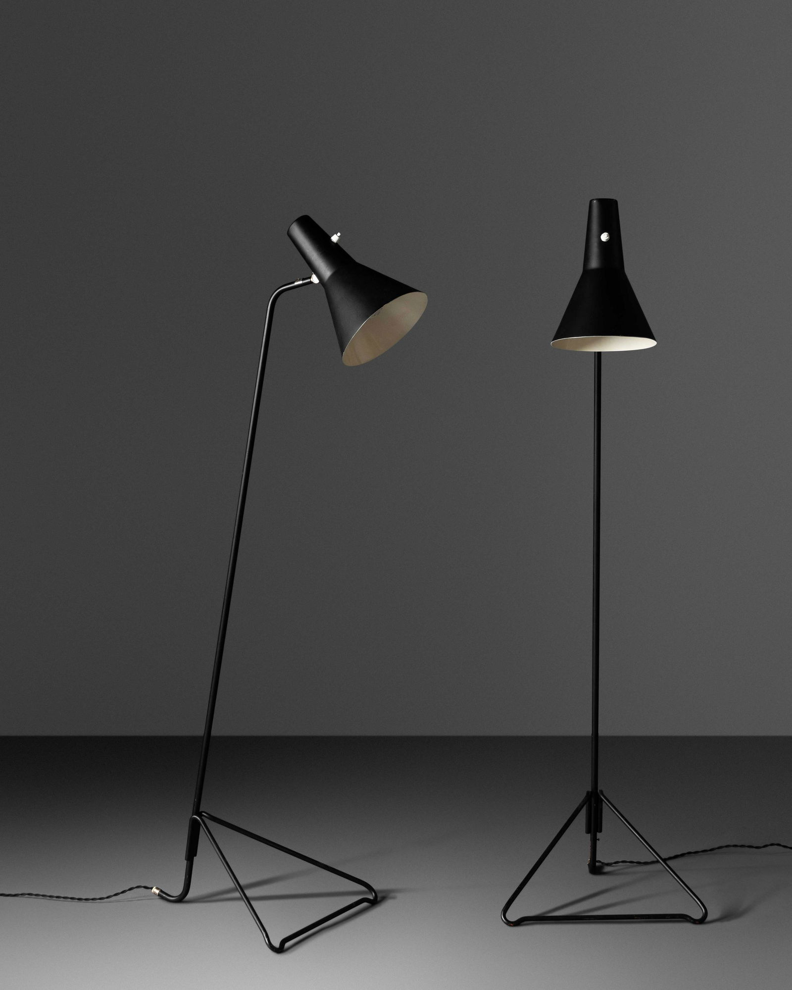 Asea Sweden, Mid 20th Century Pair of Floor Lamps (1 of 2)