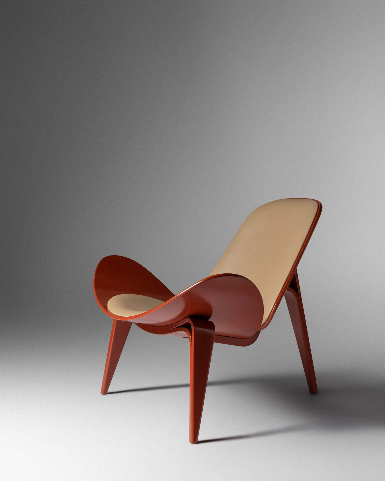 Hans J. Wegner (Danish, 1914-2007) CH07 Shell Lounge (1 of 3)