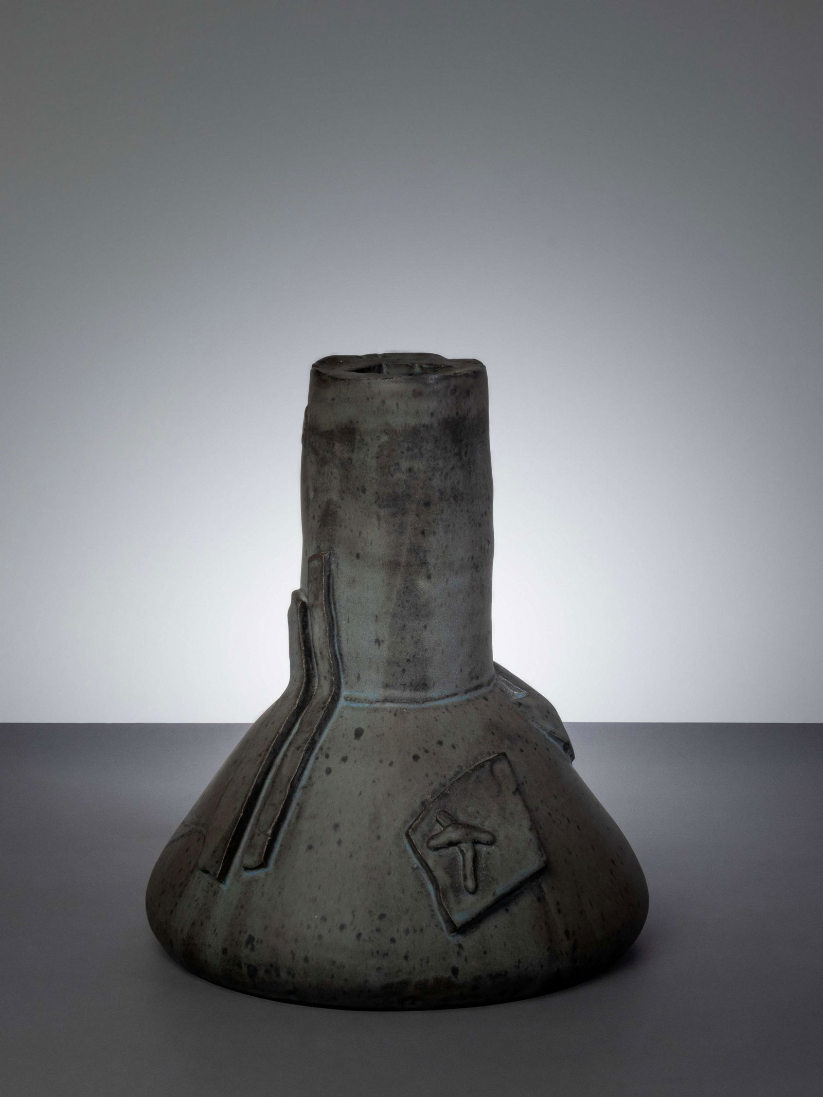 Robert Turner (American, 1913- 2005) Akan Vessel, c. (1 of 3)