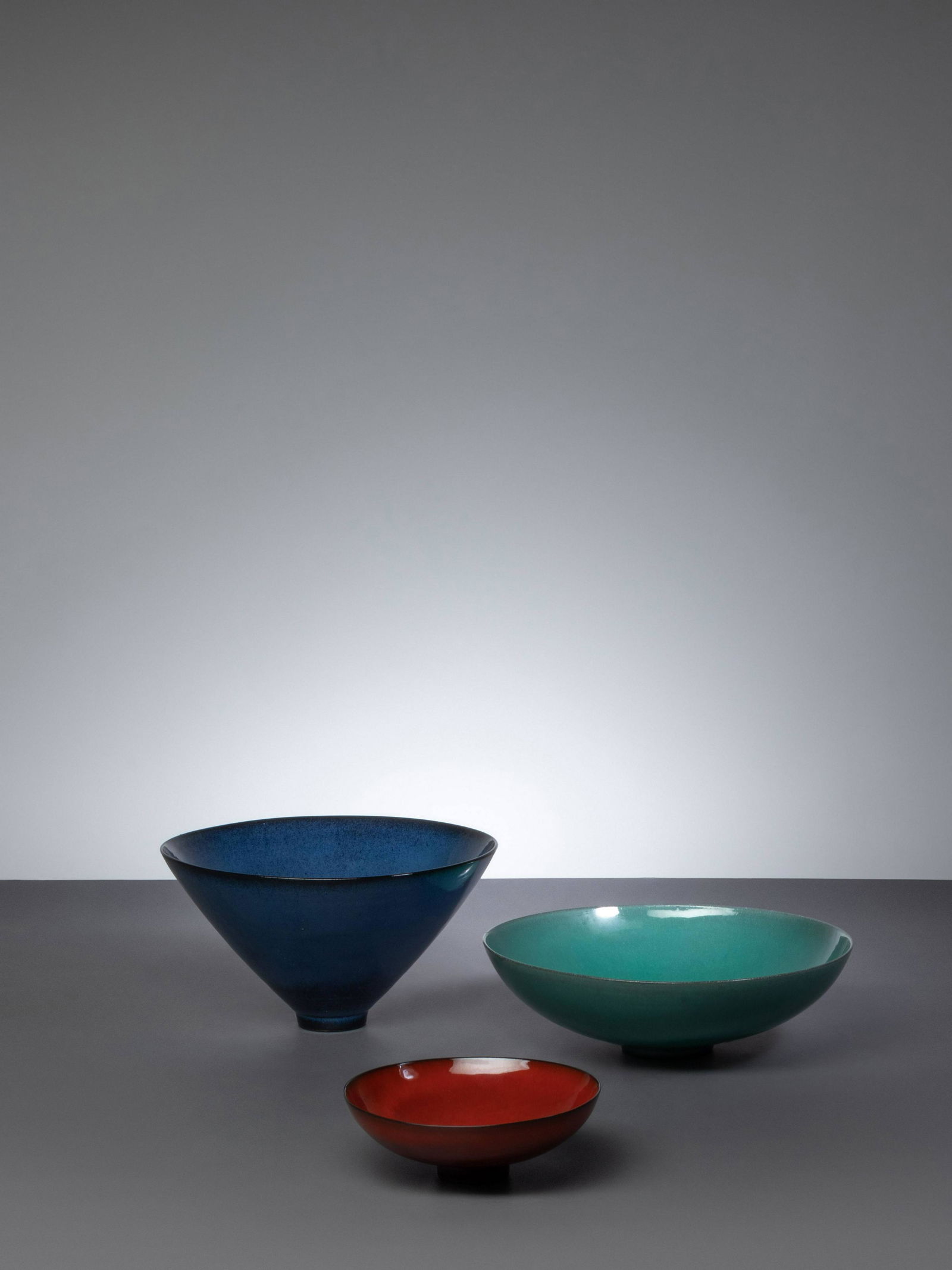 James Lovera (American, 1920-2015) Three Bowls (1 of 2)