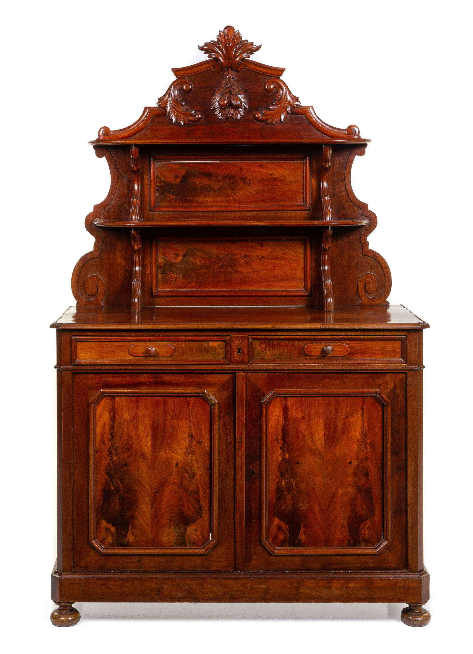 A Victorian Walnut Server (1 of 1)