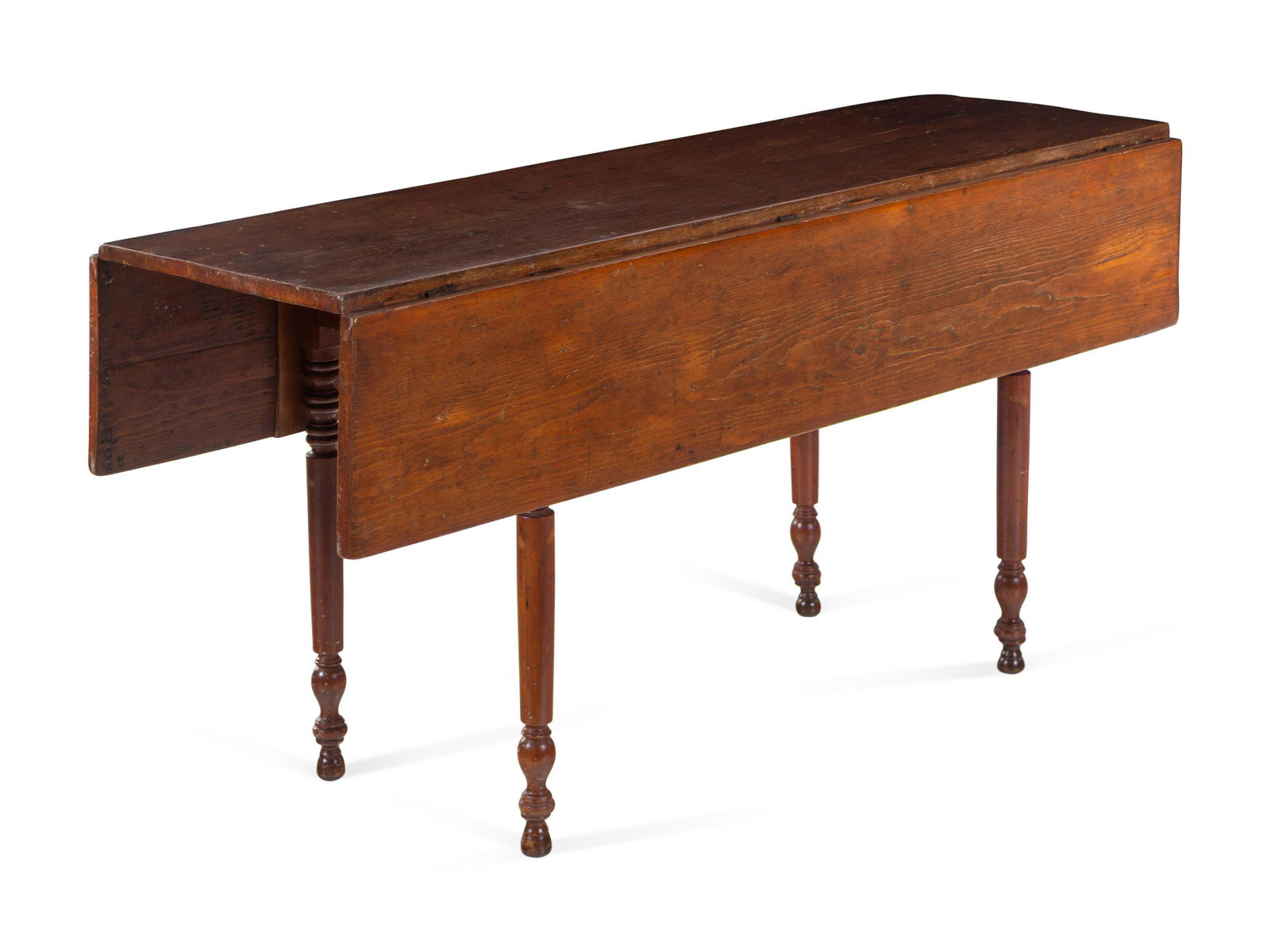 An American Pine Drop Leaf Table (1 of 2)