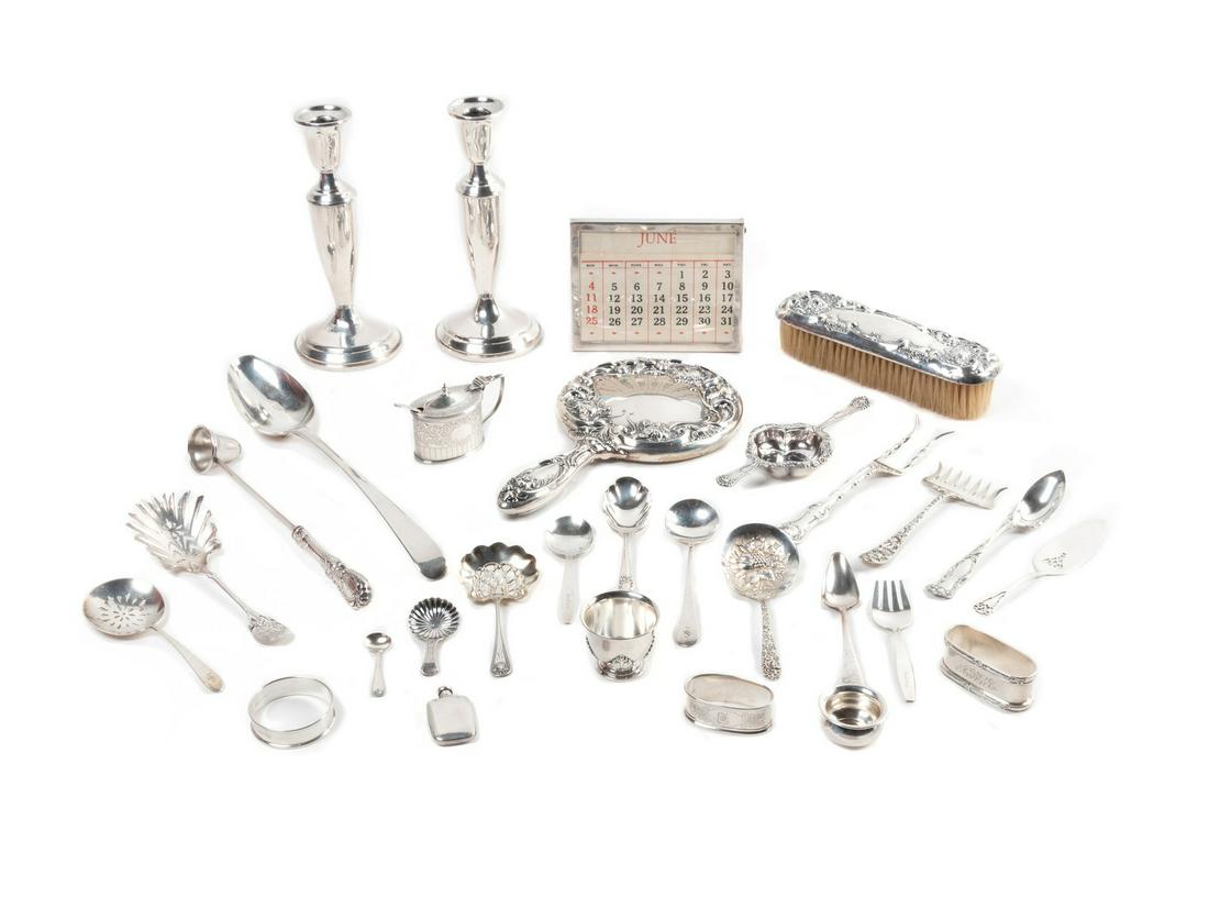 A Collection of Silver Serving and Desk Articles (1 of 1)
